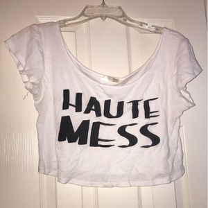 Haute Mess Crop